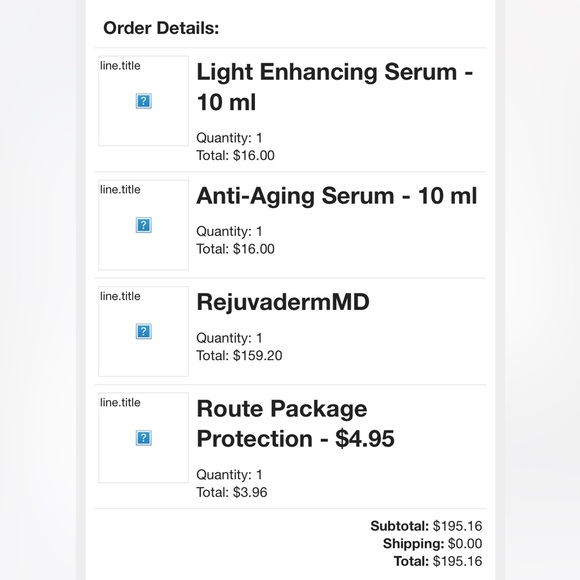 Trophy Skin Rejuvaderm MD bundle with two serums - Picture 8 of 8
